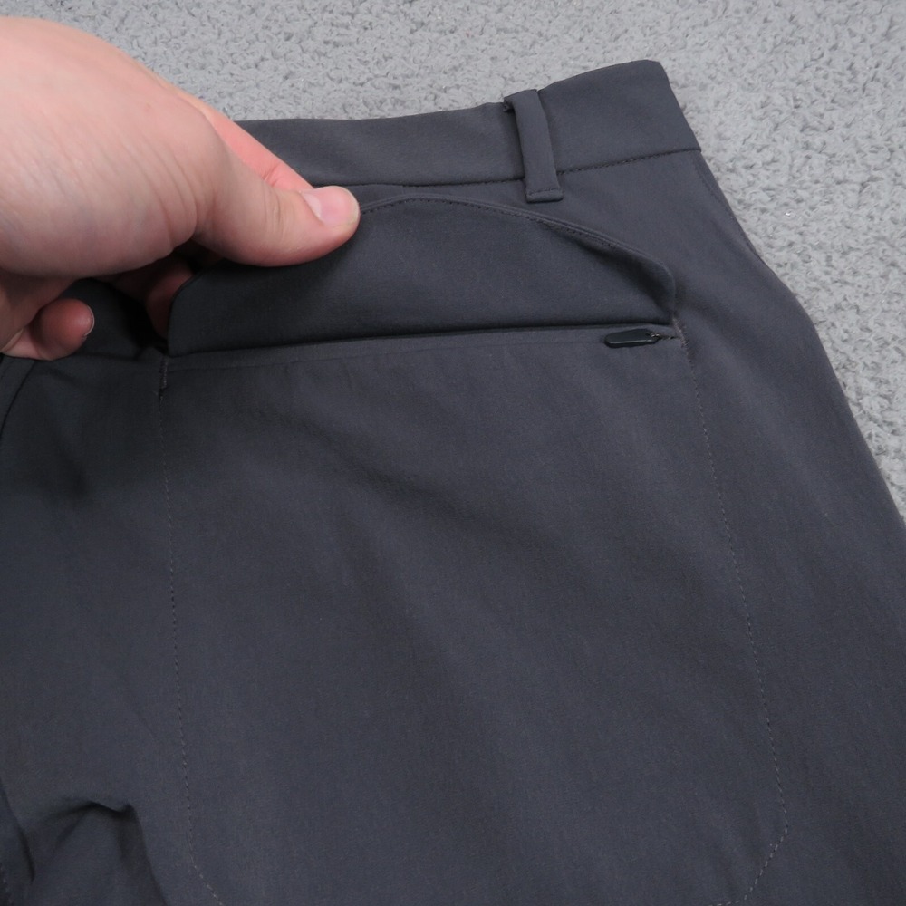 REI Co-op Mens 32x32 Slim Charcoal Grey Commuter Travel Flex Chino Pants UPF - Picture 4 of 15
